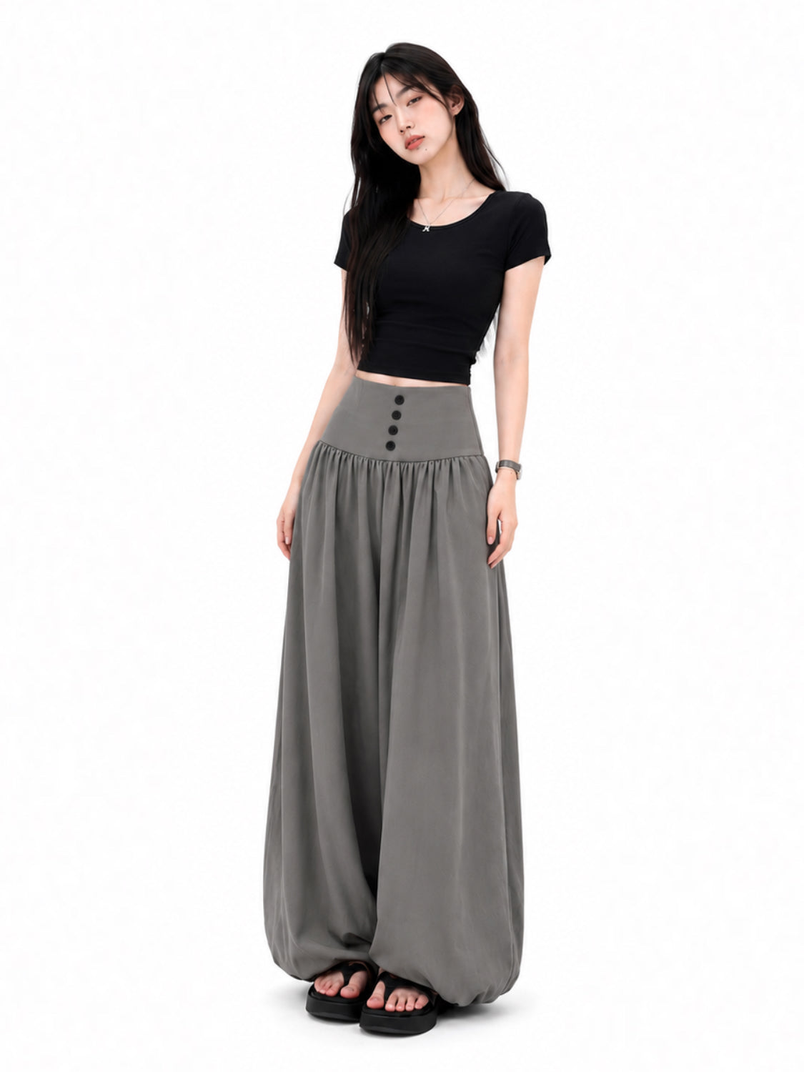 highline Pleated Balloon Pants
