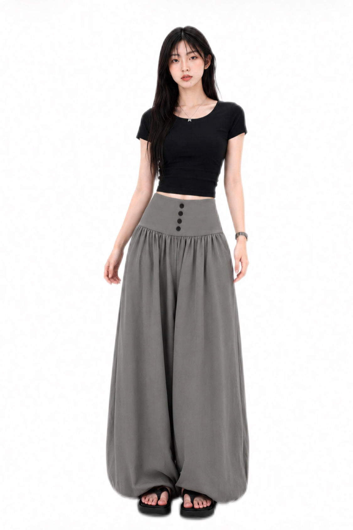 highline Pleated Balloon Pants