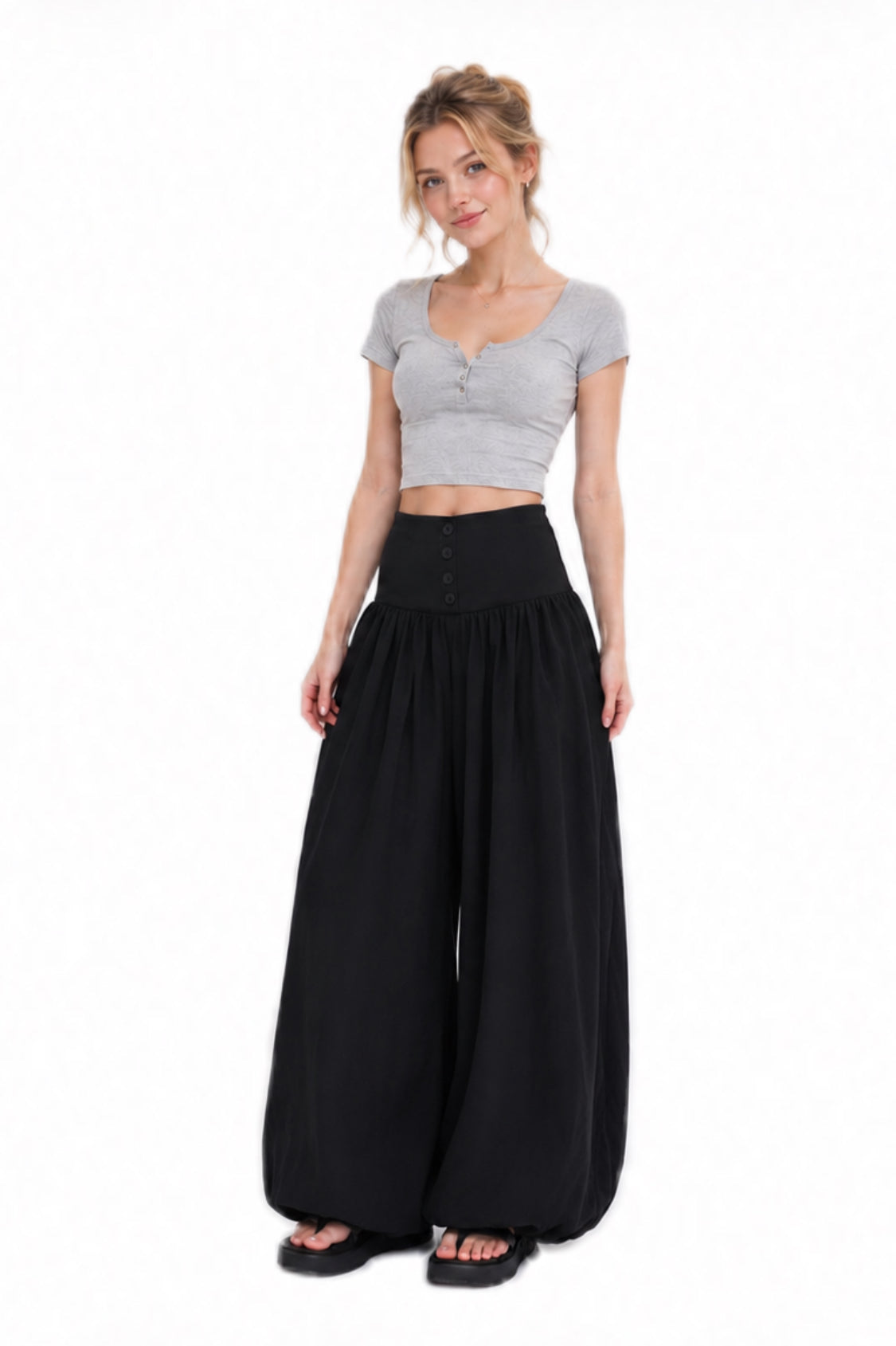 highline Pleated Balloon Pants