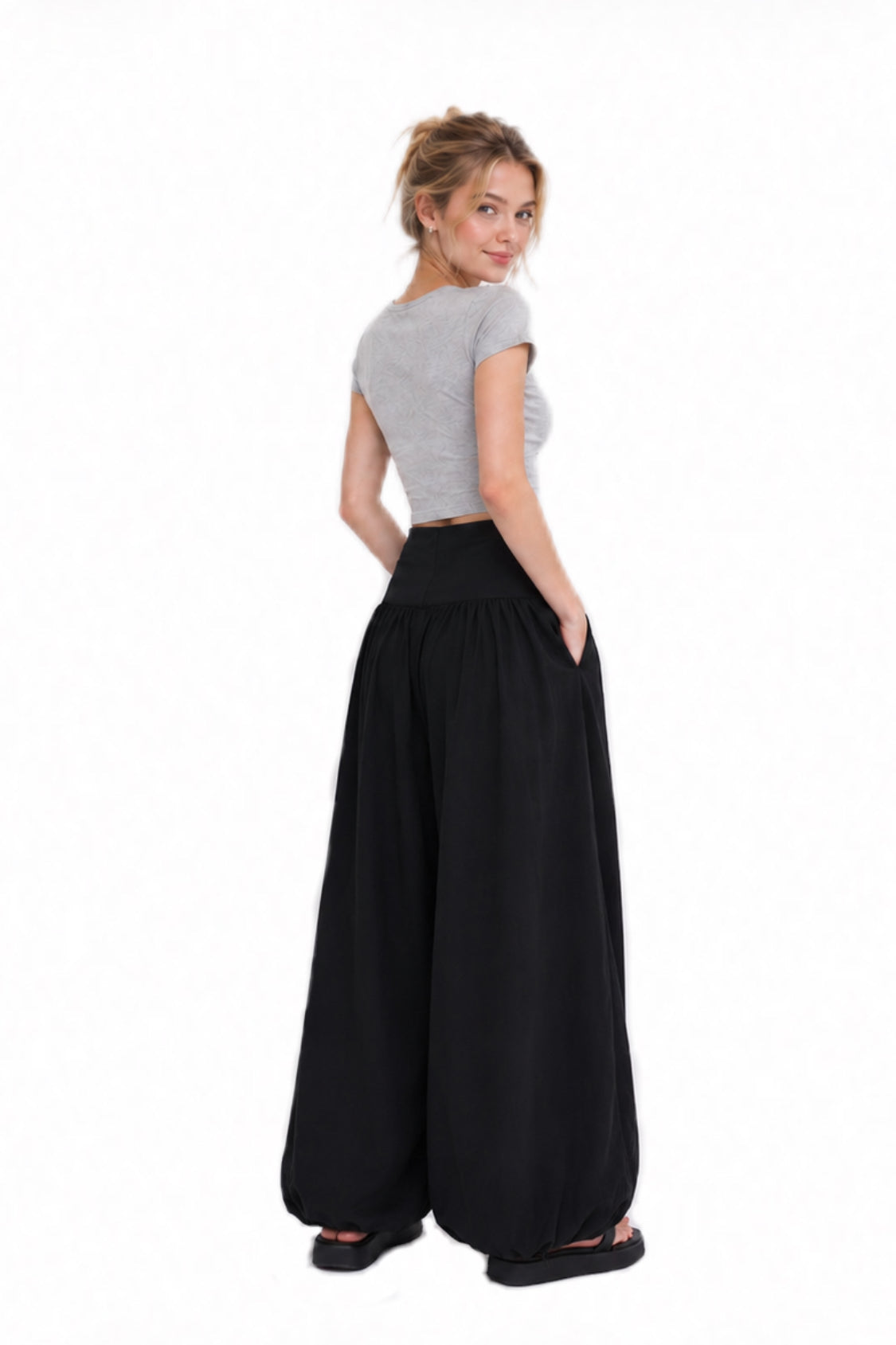 highline Pleated Balloon Pants